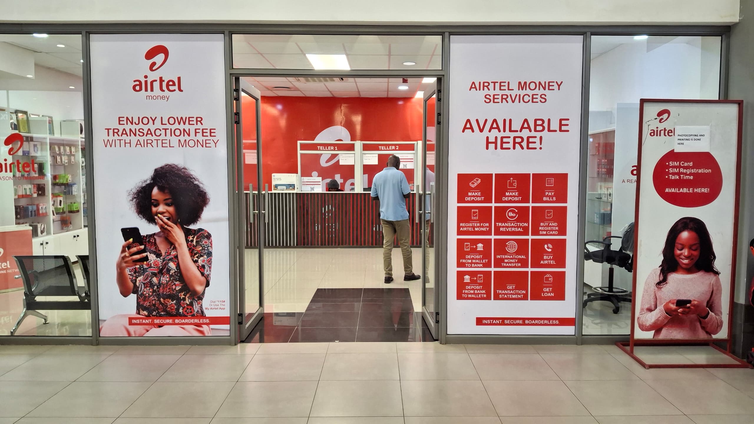 AIRTEL store_header